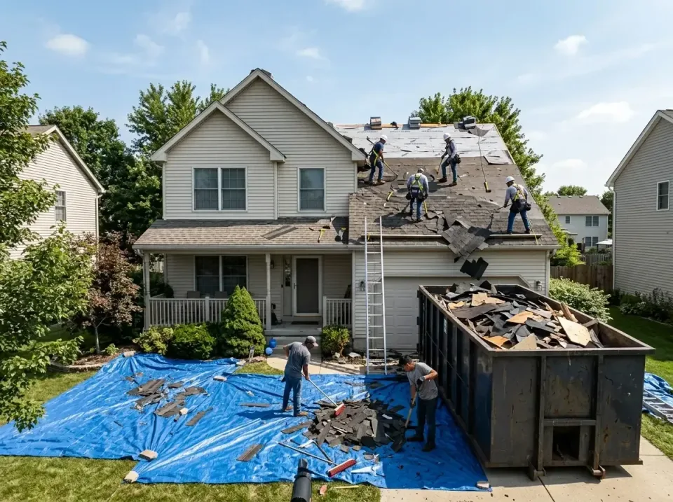 roof-replacement-debris-remova-004 — frequently asked questions, Cheapest Dumpster Rentals in Pleasanton, TX